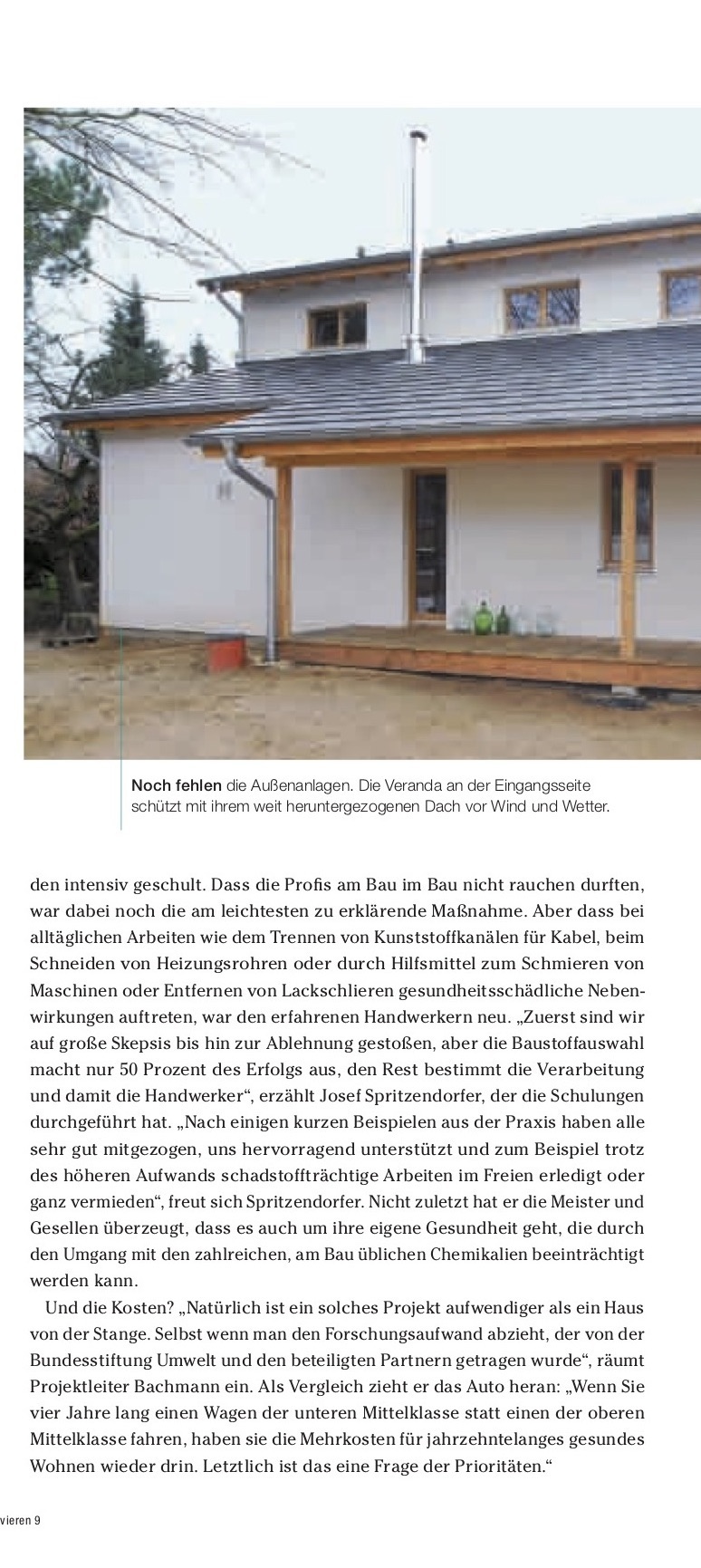 Wie eine Arche im Schadstoffmeer, &Ouml;ko-Test Juni 2007 Seite 6.1